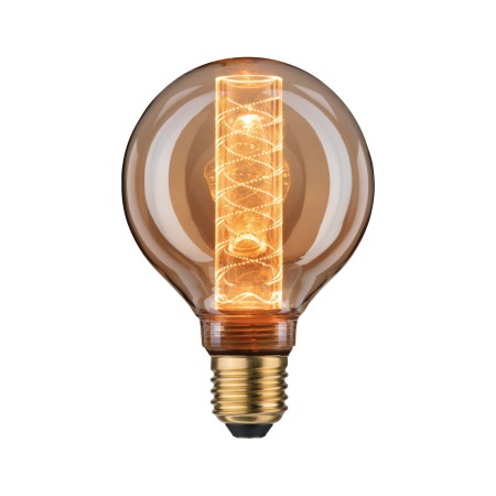 Becuri LED - Bec LED G95 Inner Glow spirală 200lm E27 auriu 1800K