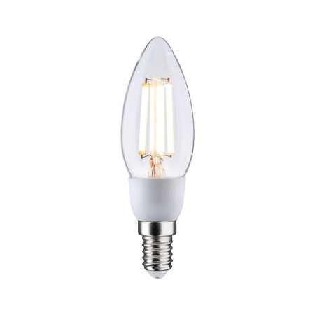 Impachetare simplă - Bec LED lumânare, cu filament, Eco-Line, 230V, E14, 525lm, 2,5W, 3000K, clar