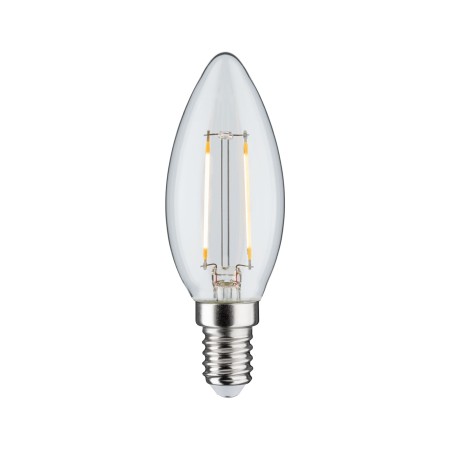 Bec LED lumânare 2,5W E14 230V cu flux luminos variabil în 3 pași, clar [1]