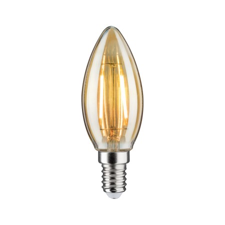 Becuri LED - Bec LED lumânare 430lm E14 4,7W auriu 2500K 230V