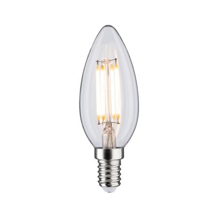Impachetare simplă - Bec LED lumânare cu filament 470lm E14 2700K clar 4,5W 230V