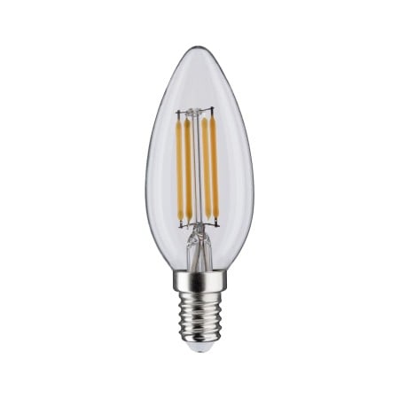 Bec LED lumânare cu filament 470lm E14 2700K clar 4,5W 230V [1]