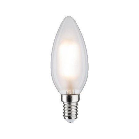 Impachetare simplă - Bec LED lumânare cu filament 470lm E14 2700K mat 5W 230V, cu flux luminos variabil