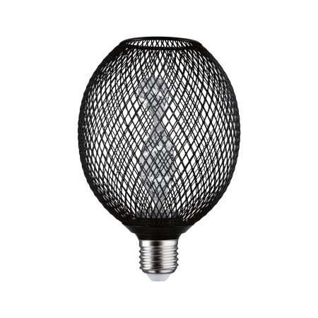 Bec LED Metallic Glow, 230V, E27, Helix, 110lm, 3,5W, 1800K, negru [1]