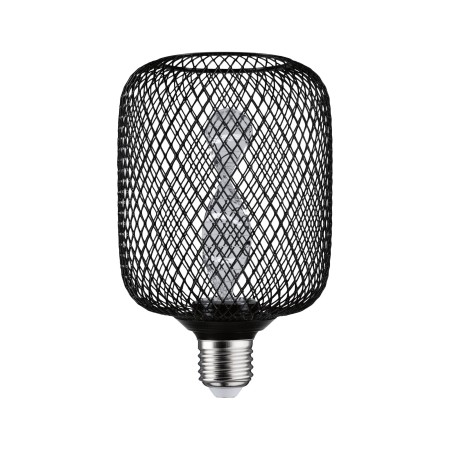 Bec LED Metallic Glow, 230V, Zyl Helix, E27, 110lm, 3,5W, 1800K, negru [1]