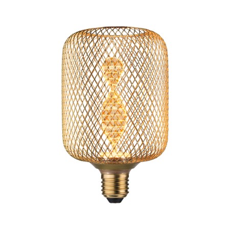 Impachetare simplă - Bec LED Metallic Glow, 230V, Zyl Helix, E27, 130lm, 3,5W, 1800K, bronz