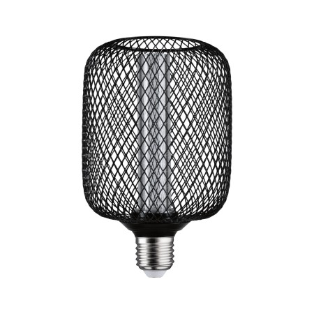 Bec LED Metallic Glow, 230V, Zyl Spiral, E27, 200lm, 4,2W, 1800K, negru [1]