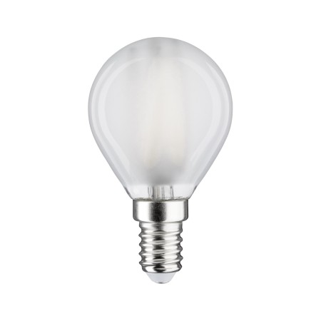 Bec LED miniglob, cu filament, 230V, E14, 470lm, 5W, 6500K, flux luminos variabil, mat [1]