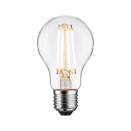 Bec LED pară Eco-Line, 230V, cu filament, E27, 1055lm, 5,7W, 3000K, cu flux luminos variabil în 3 pași, clar [1]