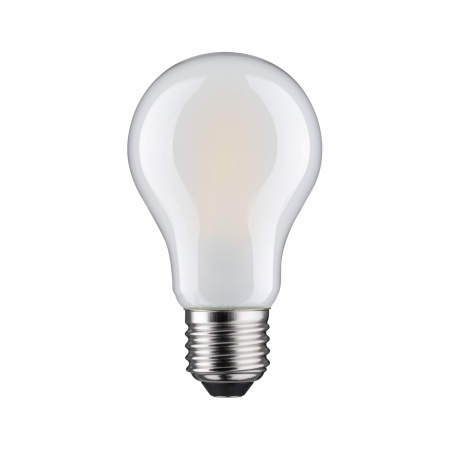 Impachetare simplă - Bec LED pară Eco-Line, 230V, cu filament, E27, 1055lm, 5,7W, 3000K, cu flux luminos variabil în 3 pași, mat
