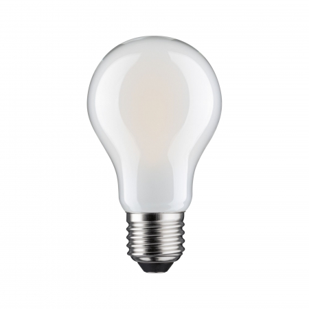 Impachetare simplă - Bec LED pară Eco-Line, 230V, cu filament, E27, 1521lm, 8.2W, 3000K, cu flux luminos variabil în 3 pași, mat