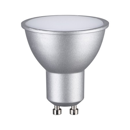 Impachetare simplă - Bec LED Reflector GU10 230V, 460lm, 5,7W, 2700K, crom mat