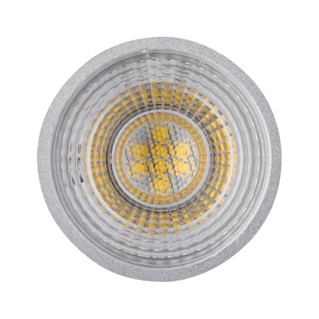 Bec LED reflector GU10 460lm 4000K 36° crom mat 7W 230V RAL9004, cu flux luminos variabil [1]