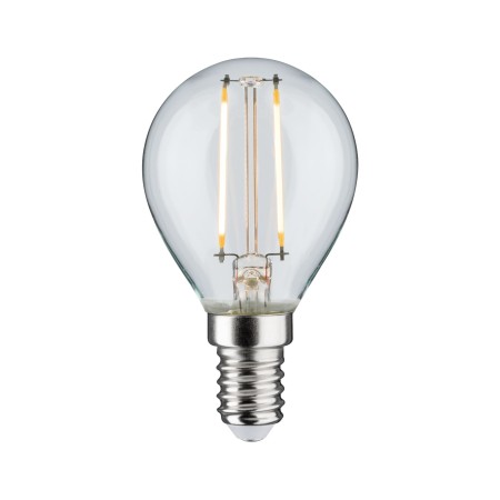 Bec LED sferic 2,5W E14 230V cu flux luminos variabil în 3 pași, clar [1]