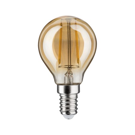 Bec LED sferic 430lm E14 4,7W auriu, cu flux luminos variabil 2500K 230V [1]
