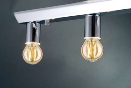 Bec LED sferic 430lm E14 4,7W auriu, cu flux luminos variabil 2500K 230V [3]