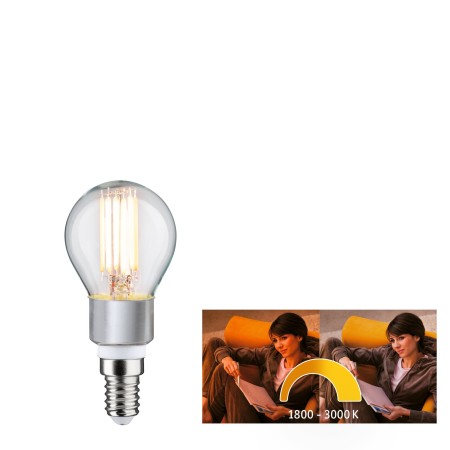 Decorative - Bec LED sferic cu filament 470lm E14 5W dim to warm 1800-3000K 230V