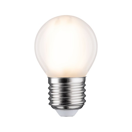 Impachetare simplă - Bec LED sferic cu filament 470lm E27 2700K mat 5W 230V, cu flux luminos variabil