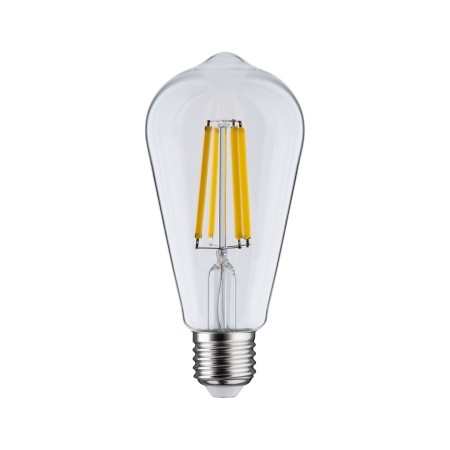 Bec LED ST64, cu filament, Eco-Line, 230V, E27, 840lm, 4W, 3000K, clar [1]