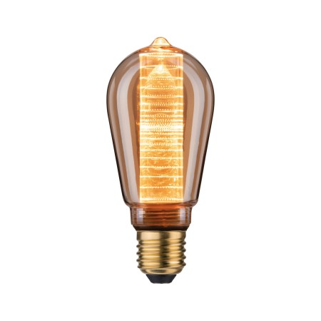 Becuri LED - Bec LED ST64 Inner Glow cu inele 200lm E27 auriu 1800K