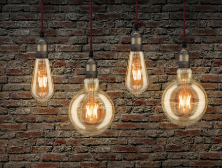 Bec LED Vintage Globe125 6,5W E27 230V auriu 1700K [2]