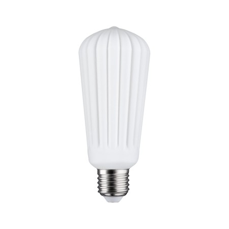 Bec LED, White Lampion, cu filament, 230V, ST64, E27, 400lm, 4,3W, 3000K, alb, cu flux luminos variabil [1]