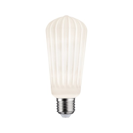 Impachetare simplă - Bec LED, White Lampion, cu filament, 230V, ST64, E27, 400lm, 4,3W, 3000K, alb, cu flux luminos variabil