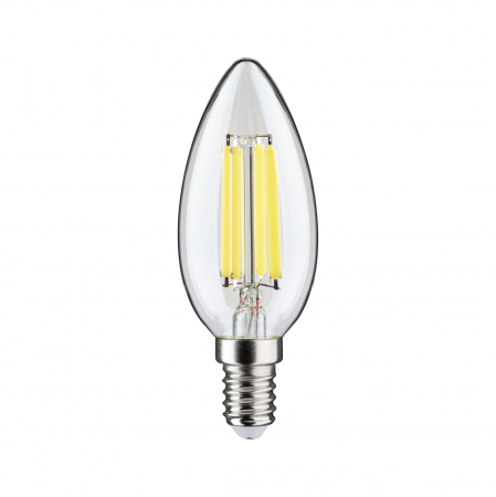 Impachetare simplă - Bec lumânare Eco-Line 230 V cu filament LED, E14, 98mm, 525lm, 2,5W, 4000K, clar