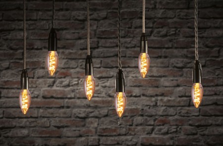 Bec lumânare Vintage Edition LED E14, 230V, 150lm, 4W, 1800K, auriu, cu flux luminos variabil [2]
