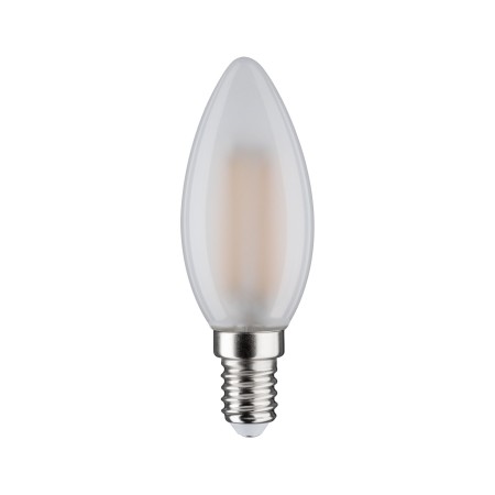 Bec lumînare LED cu filament 230V, E14, 806lm, 5,9W, 2700K, mat, cu flux luminos variabil [1]