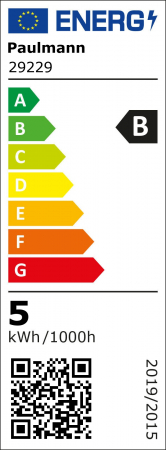 Bec pară Eco-Line, 230V, cu filament LED, E27, 840lm, 4,5W, 3000K, clar, cu flux luminos variabil [4]