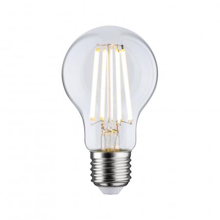 Bec pară Eco-Line, 230V, cu filament LED, E27, 840lm, 4,5W, 3000K, clar, cu flux luminos variabil [1]