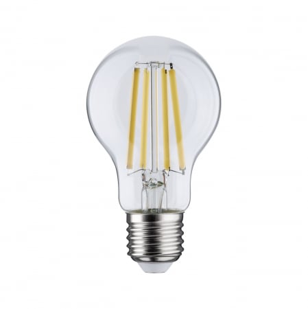Bec pară Eco-Line, 230V, cu filament LED, E27, 840lm, 4,5W, 4000K, clar, cu flux luminos variabil [1]