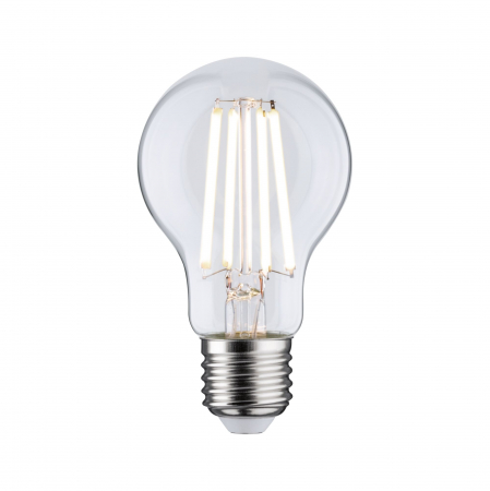 Seturi de becuri - Bec pară Eco-Line, 230V, cu filament LED, E27, 840lm, 4,5W, 4000K, clar, cu flux luminos variabil