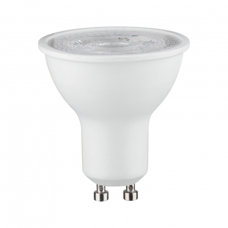Impachetare simplă - Bec reflector LED 230V GU10, 750lm, 8W, 2700K, alb mat, flux luminos variabil