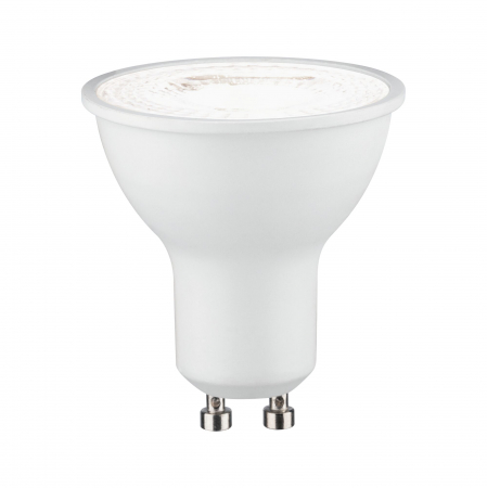 Bec reflector LED 230V GU10, 750lm, 8W, 4000K, alb mat, flux luminos variabil [1]