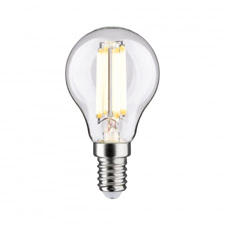 Impachetare simplă - Bec sferic Eco-Line 230 V cu filament LED, E14, 82mm, 525lm, 2,5W, 3000K, clar