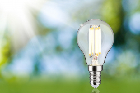 Bec sferic Eco-Line 230 V cu filament LED, E14, 82mm, 525lm, 2,5W, 3000K, clar [2]