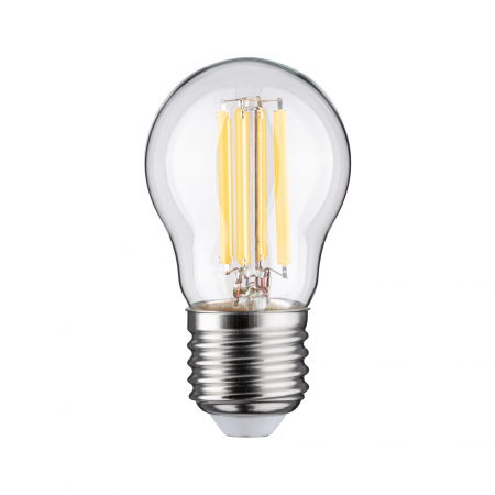 Bec sferic Eco-Line 230V, cu filament LED, 80 mm, 525lm, 2,5W, 3000K, clar [1]