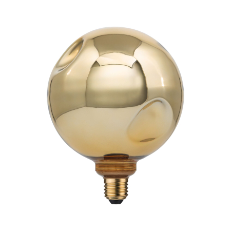 Bec Vintage Edition 230 V Standard LED Globe 200, E27 400lm 4,7W 2700K, auriu, flux luminos variabil în 3 pași [2]