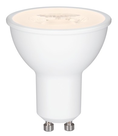Bec LED decorativ GU10 460lm 2700K 6,5W cu temperatură de culoare variabilă în 3 pași [1]