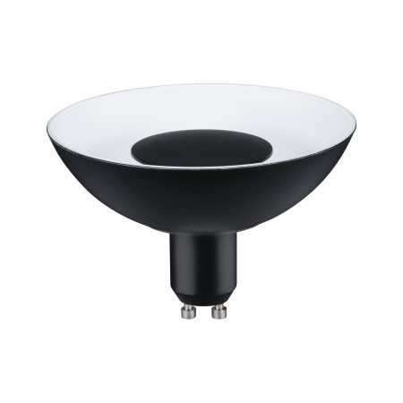 Bec LED decorativ, GU10, 4,9W negru/alb, cu flux luminos variabil în 3 pași [2]