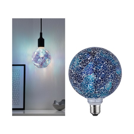 Bec LED G125 Miracle Mosaic 470lm albastru, cu flux luminos variabil E27 2700K 230V [2]