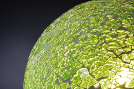 Bec LED G125 Miracle Mosaic 470lm verde, cu flux luminos variabil E27 2700K 230V [3]