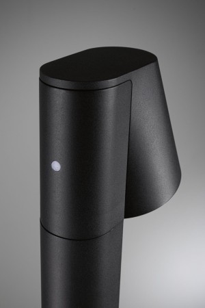 Bolard LED Caissa cu senzor de înaltă frecvență, IP44, 3000K, 9W, 700lm, 230V, 65°, antracit [10]