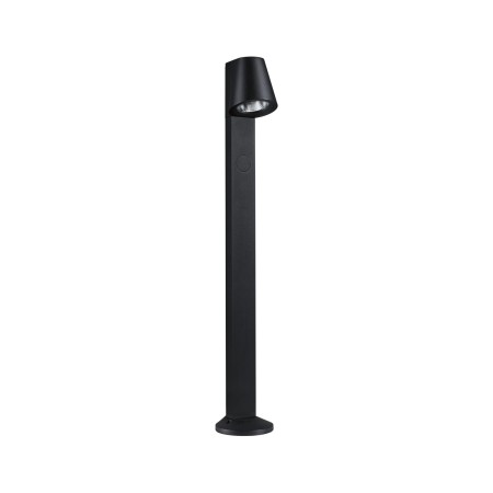 Bolarzi - Bolard LED Caissa cu senzor de înaltă frecvență, IP44, 3000K, 9W, 700lm, 230V, 65°, antracit