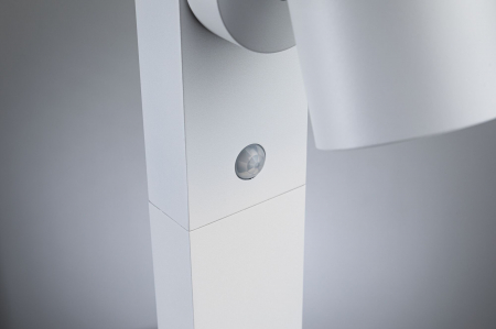 Bolard LED Cuff, cu senzor de mișcare, IP44, 3000K, 10W, 700lm, 230V, 70°, alb [3]