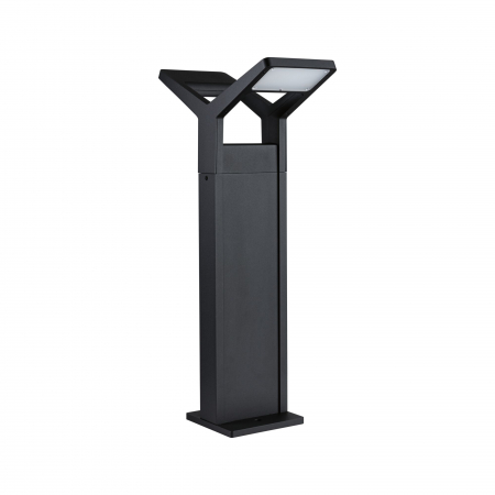 Bolard LED Juntea, IP44, 3000K, 2x12,5W, 2x800lm, 230V, antracit [1]