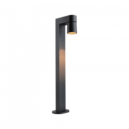 Bolarzi - Bolard LED Kimu, "insect friendly", IP44, 822mm, 2200K, 7,8W, 500lm, 230V, 70°, antracit