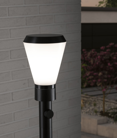 Bolard mediu ModuShine, IP44, 1230mm, formă alungită, antracit [8]